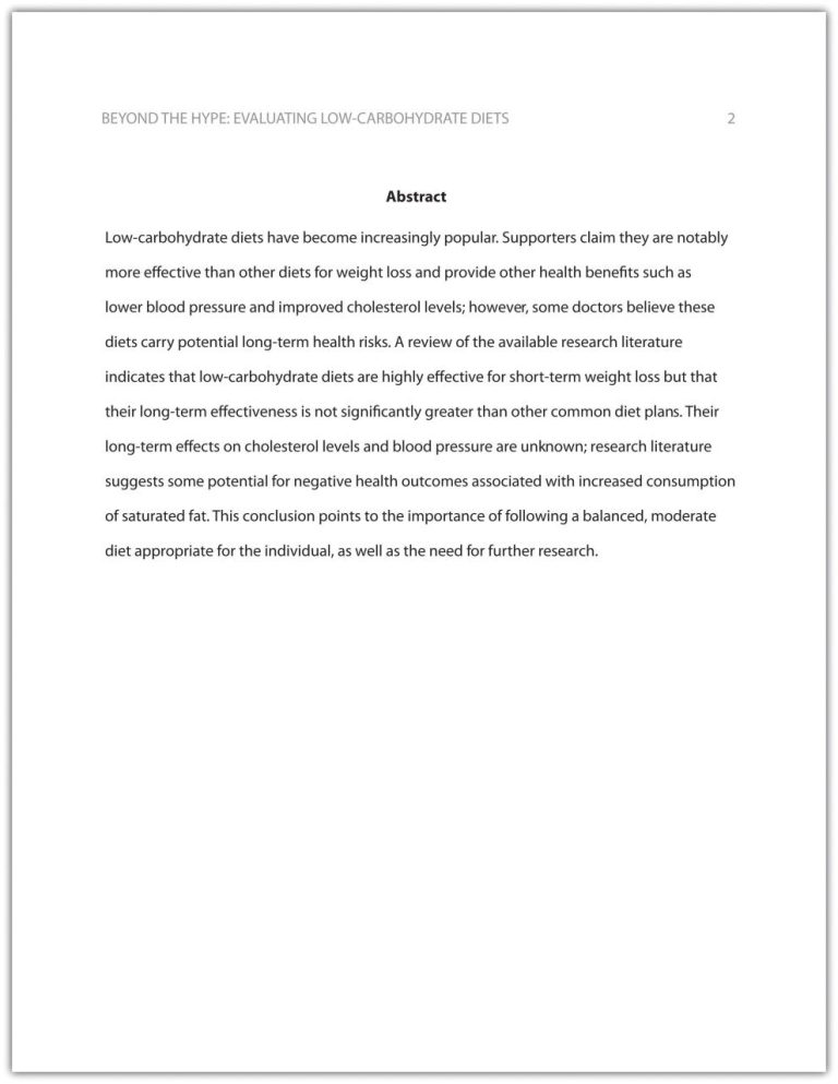Example Of Author's Note In Research Paper
