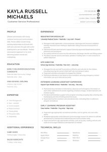 Showcase Make Your Resume Stand Out Resumeway Resume template