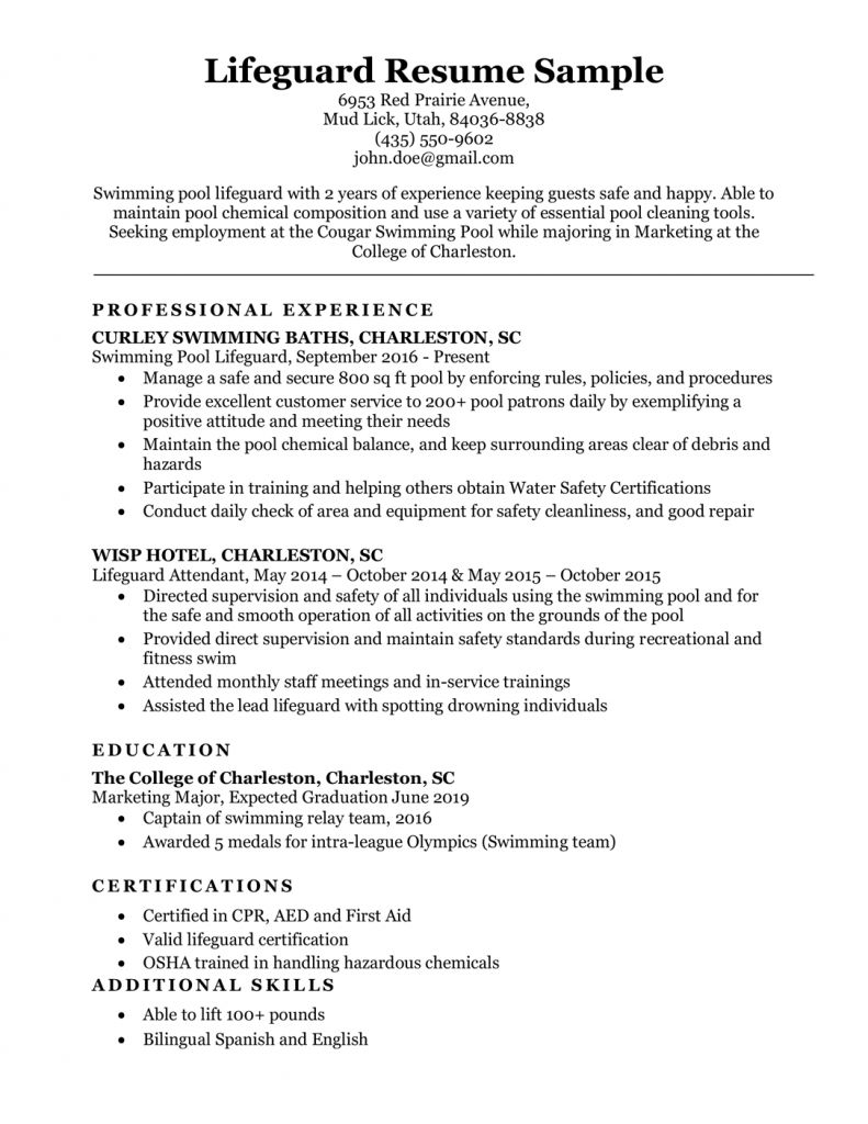 Retail Manager Cv Personal Statement
