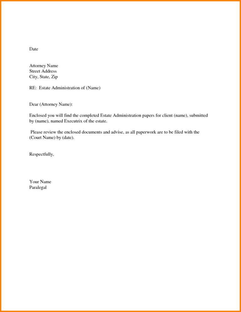 Simple Cover Letter Template Free