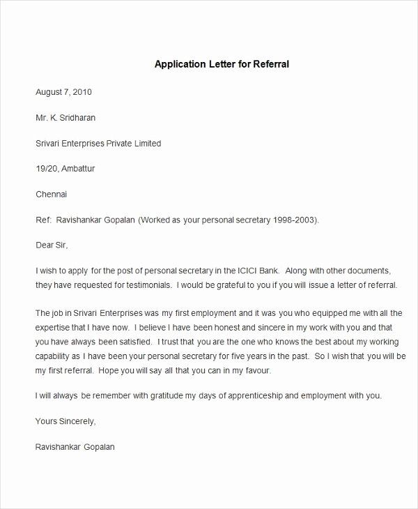 Application Letter For Secretary Pdf