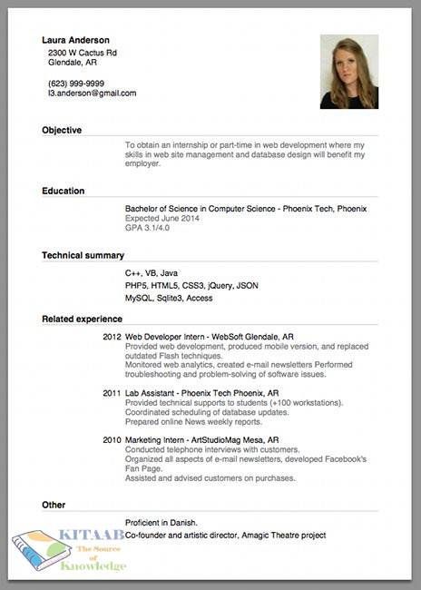 How To Write A Federal Resume Example