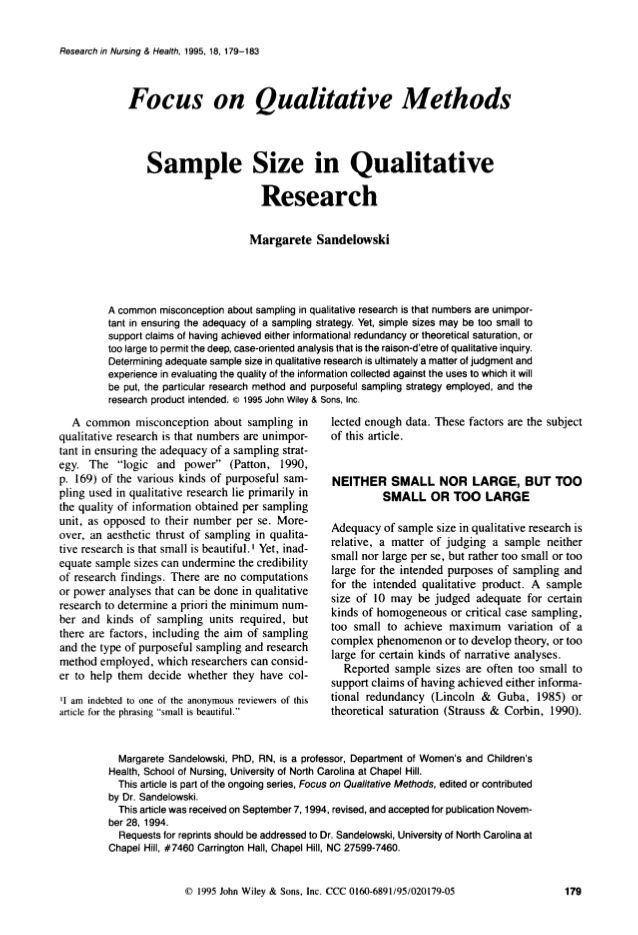 Examples Of Problem Statements In Qualitative Research