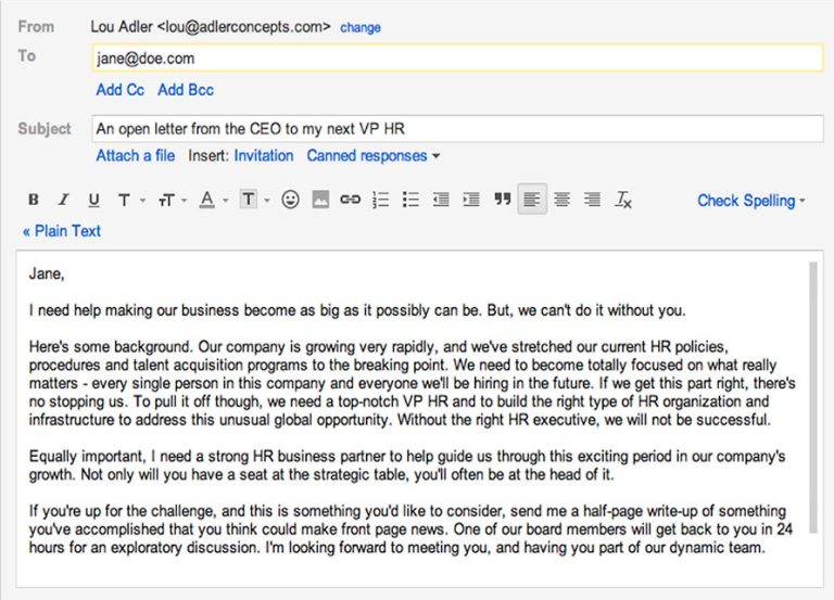 How Do You Introduce Yourself To A Hiring Manager Via Email