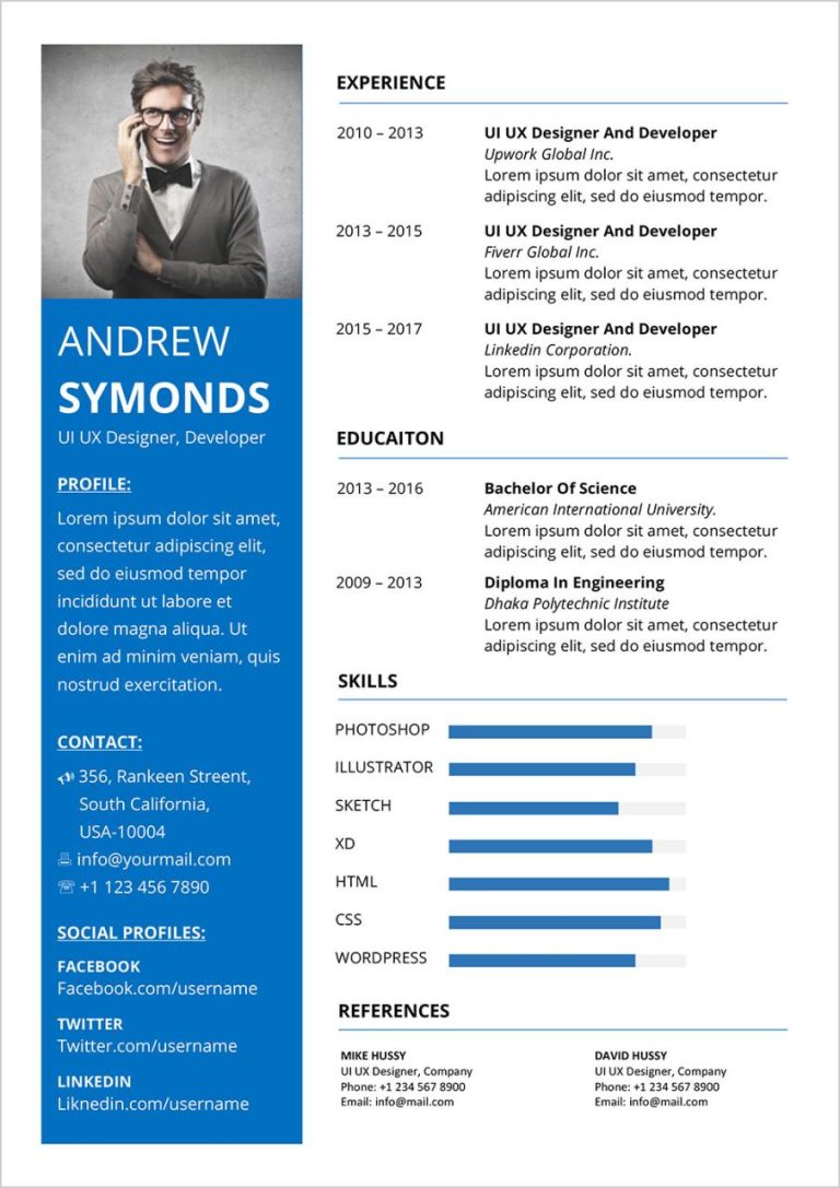 How To Type Resume In Word