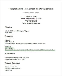 Awesome first resume template Addictips