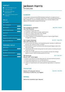 PHP Developer Resume Sample & Writing Tips 2020 ResumeKraft