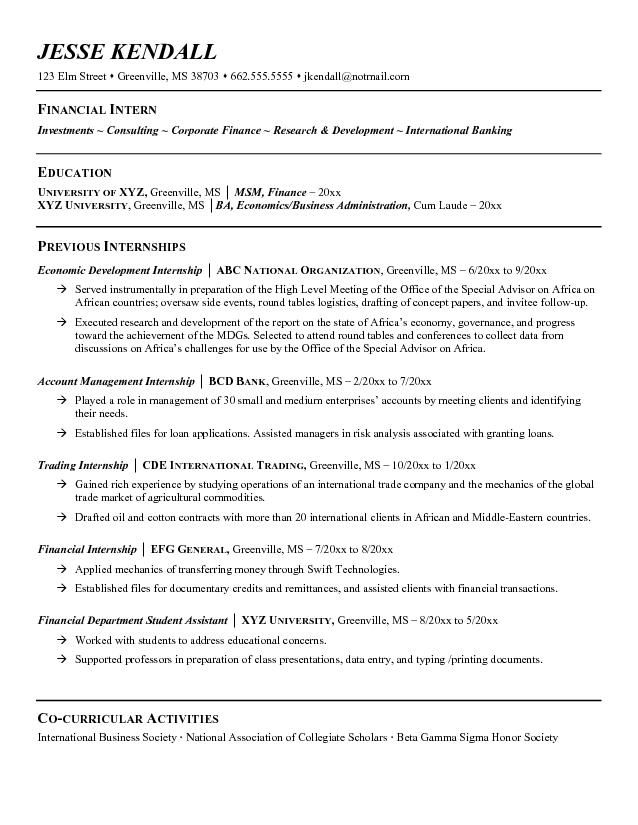 Example Of Objective Statement On Resume