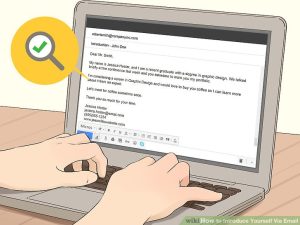 3 Ways to Introduce Yourself Via Email wikiHow