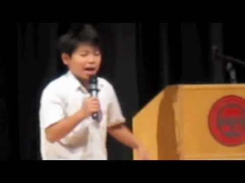 Grade 6 Speech Examples