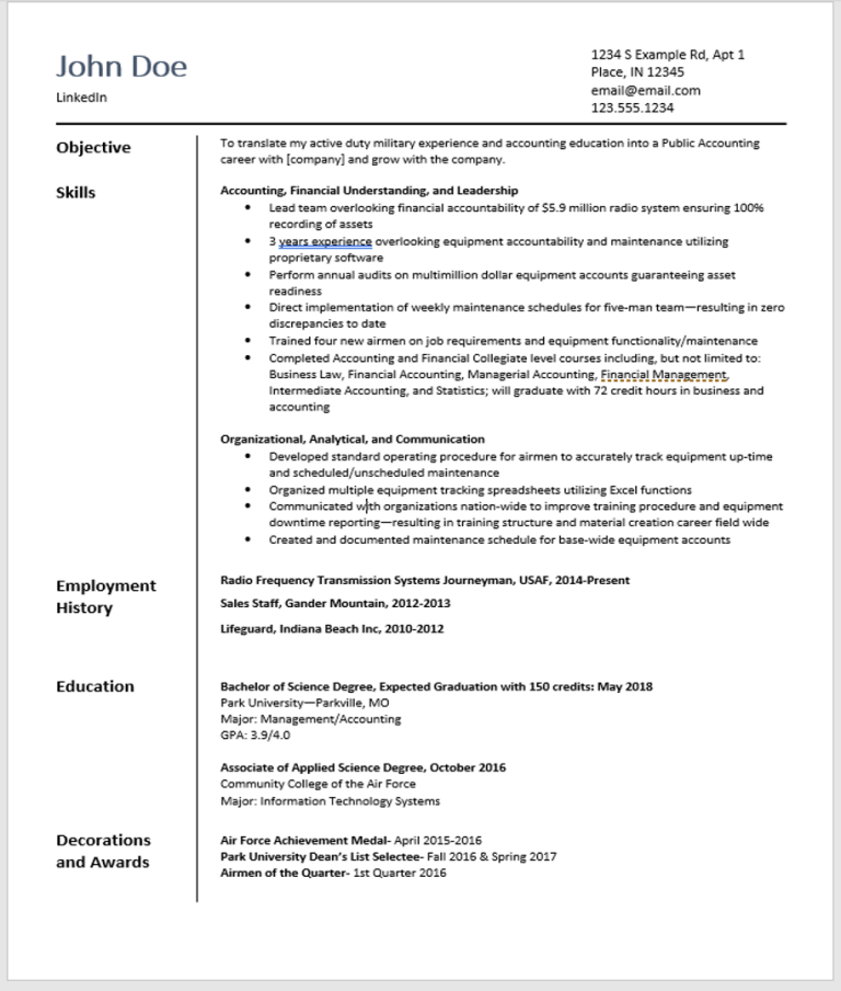 What To Put In Skills Section Of Resume Reddit