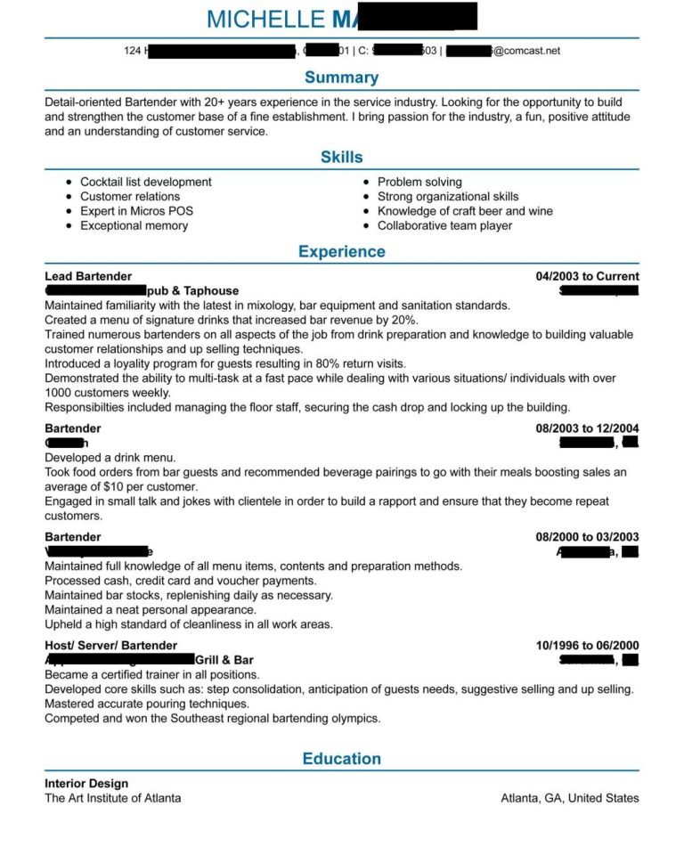 How To Write A Good Resume Reddit