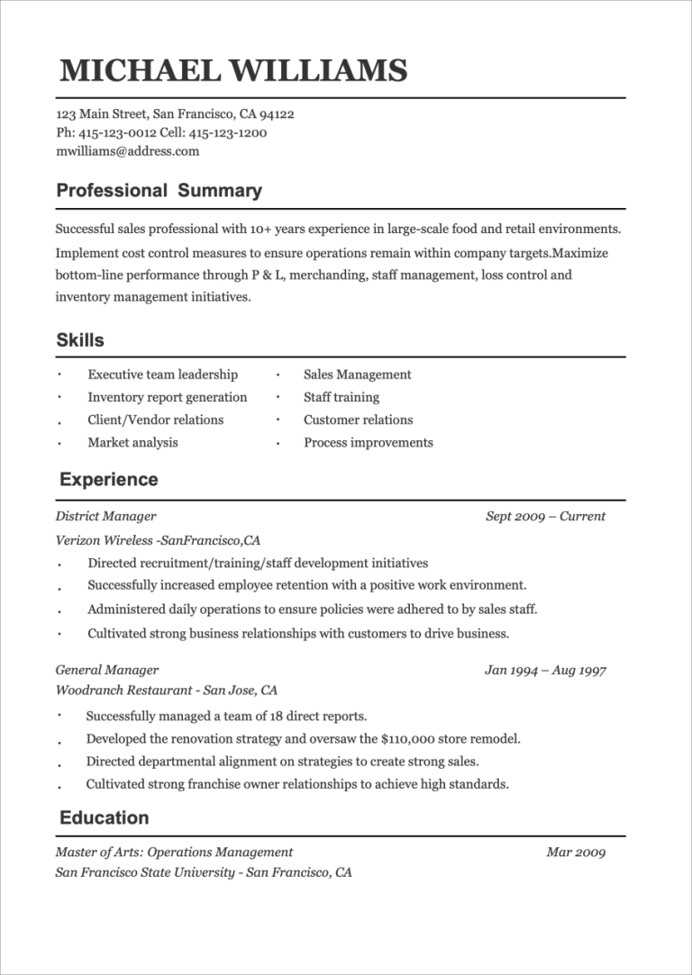 How To Get A Resume Builder