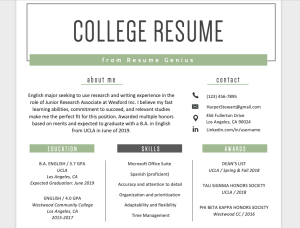 Pin by Resume Genius on Resumes & Interviews Education resume, Guided