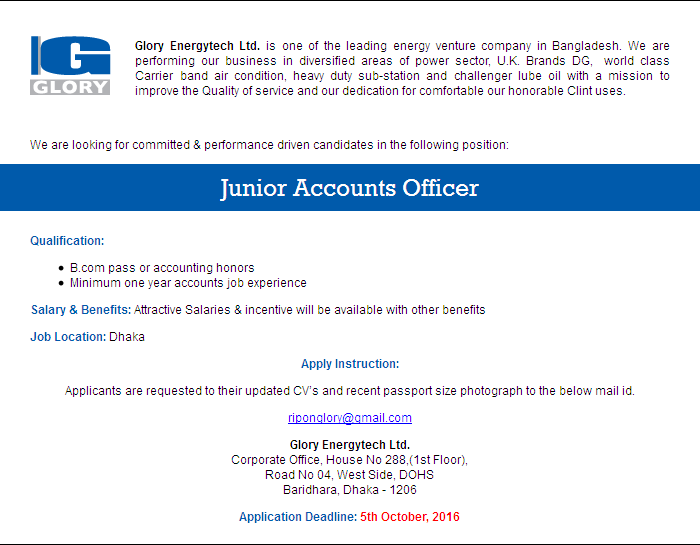Junior Accountant Resume No Experience