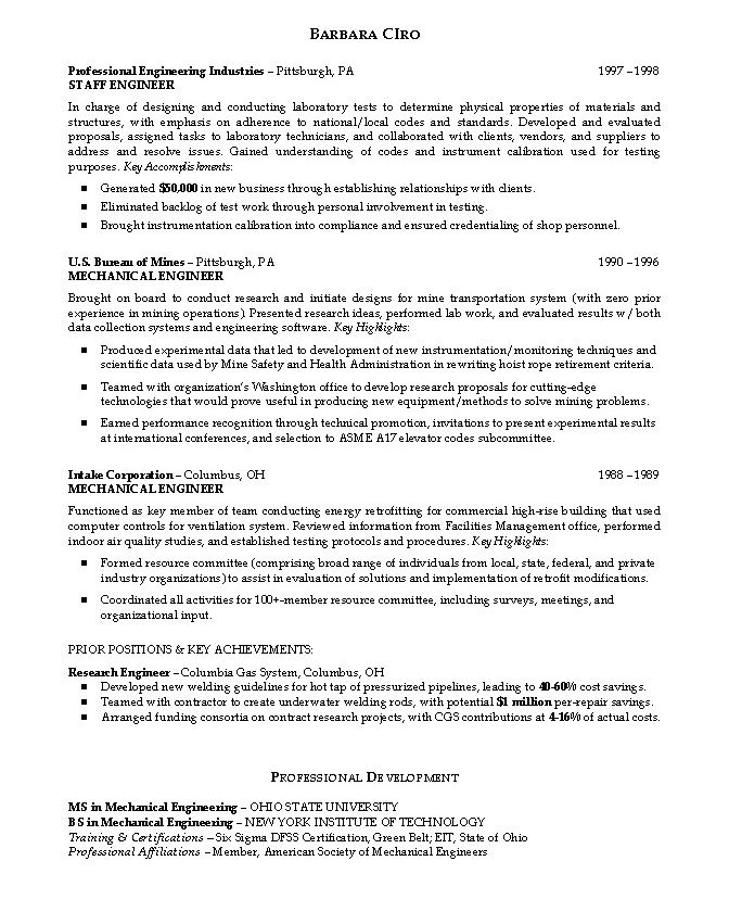 Examples Of General Objective Statements For Resumes