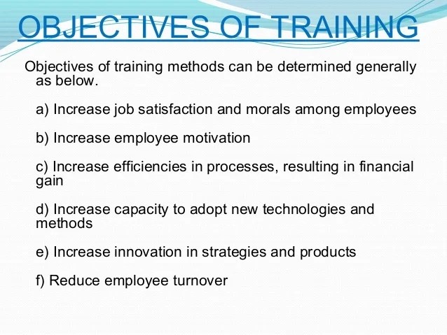 Employee training & development