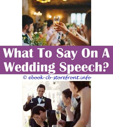 Joint Wedding Speech Examples