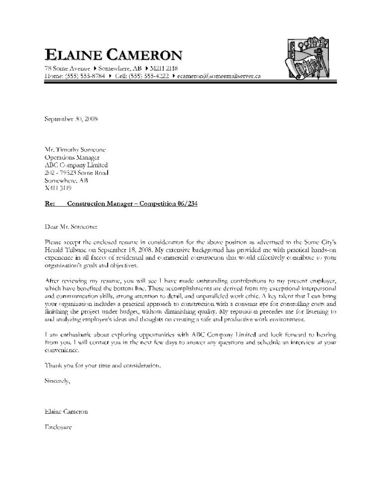 Application Letter To A Company Pdf