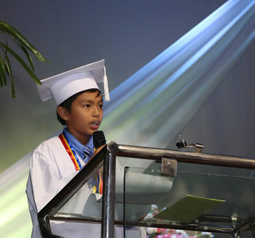 Address delivered by Francis Immanuel O. Fuentespina, with High