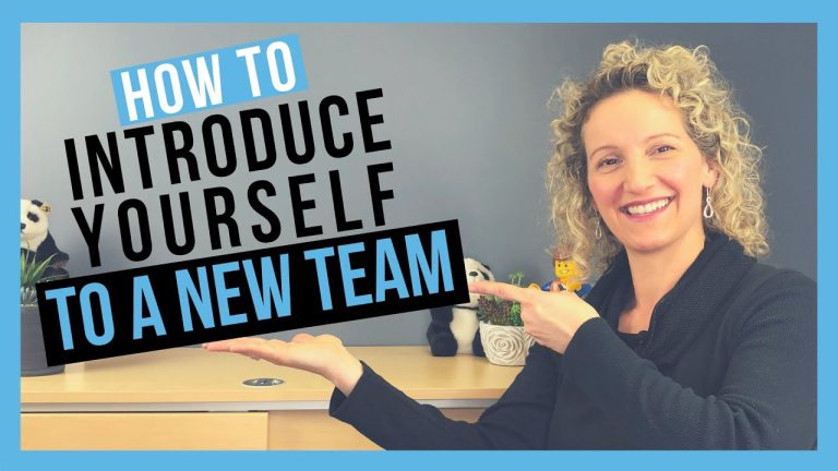 +12 How To Introduce Yourself To New Coworker References