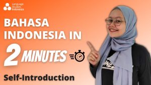 Learn Indonesian in 2 Minutes How To Introduce Yourself in Indonesian