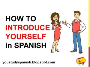 Spanish Lesson 5 How to INTRODUCE YOURSELF in Spanish Formal Informal