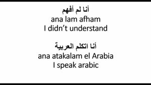 How to introduce yourself in Arabic learn useful phrases YouTube