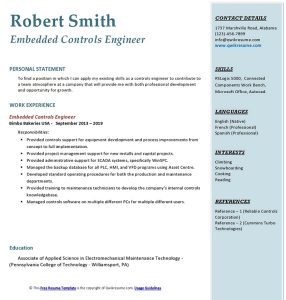 How to Make a One Page Resume Writing Tips & Sample