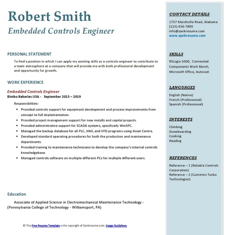 +12 How To Write A Simple Resume Sample 2022