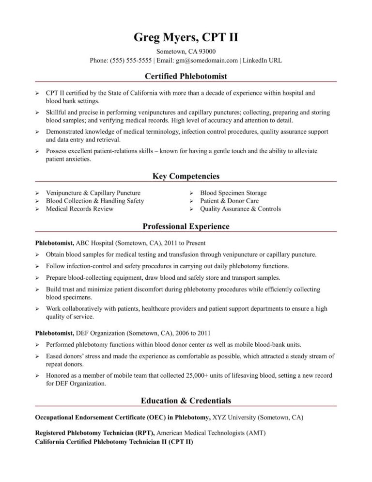 How To Put Certified On Resume