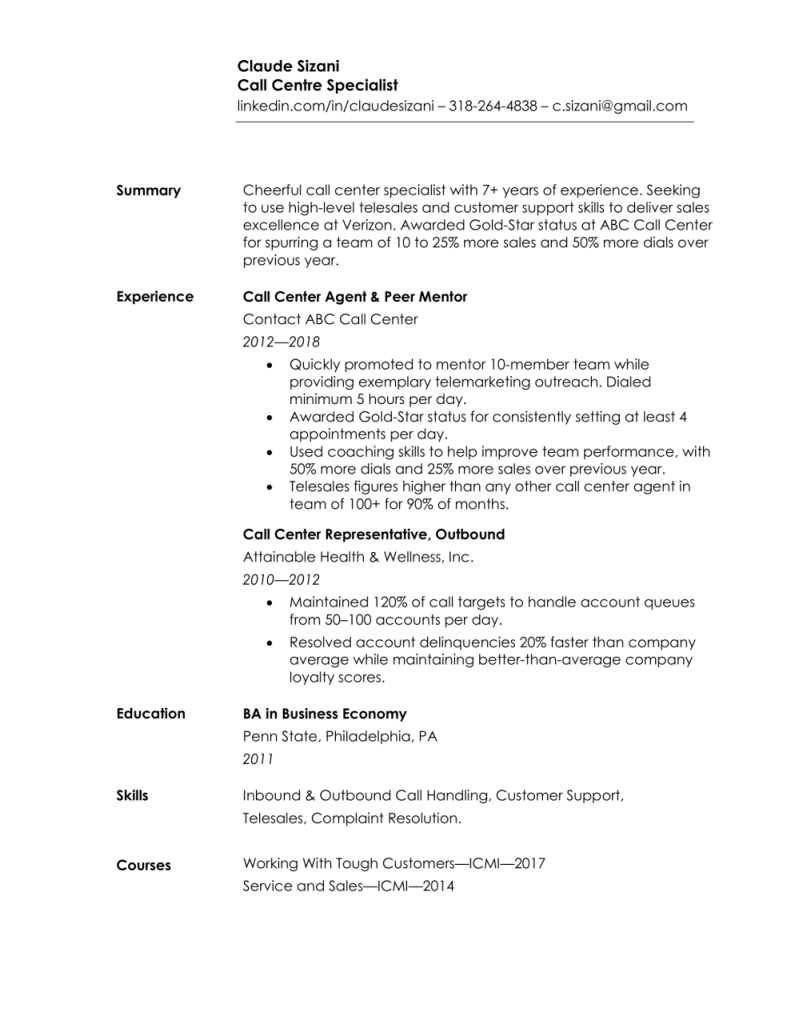 Incredible How To Write A Simple Resume Example Ideas Coverletterpedia