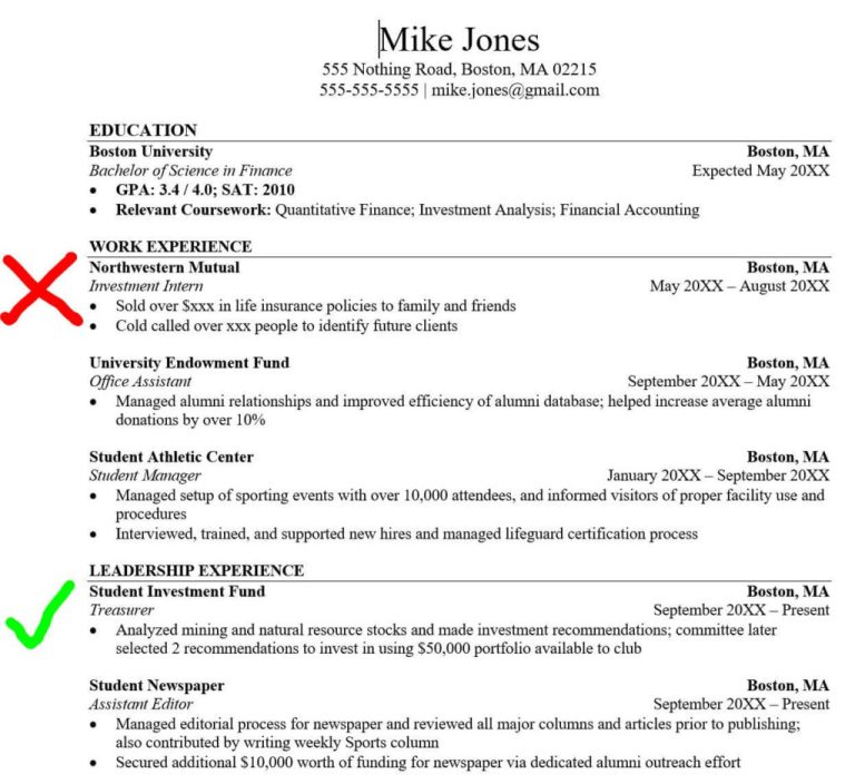 How To Write A Resume When You Have No Relevant Experience