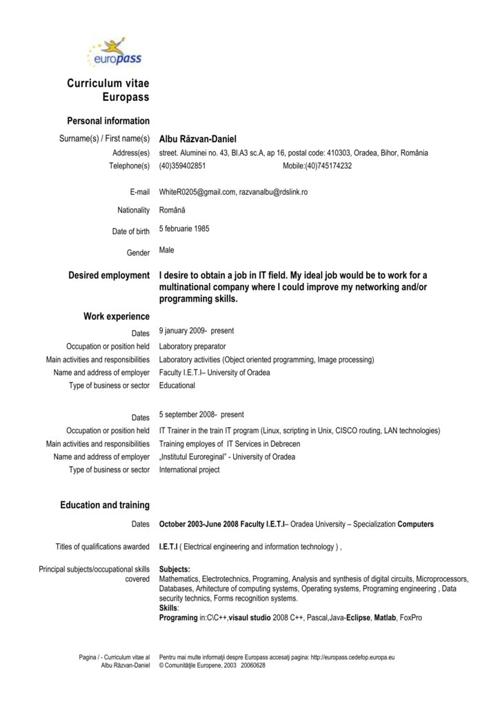 How Do I Write My First Cv At 16