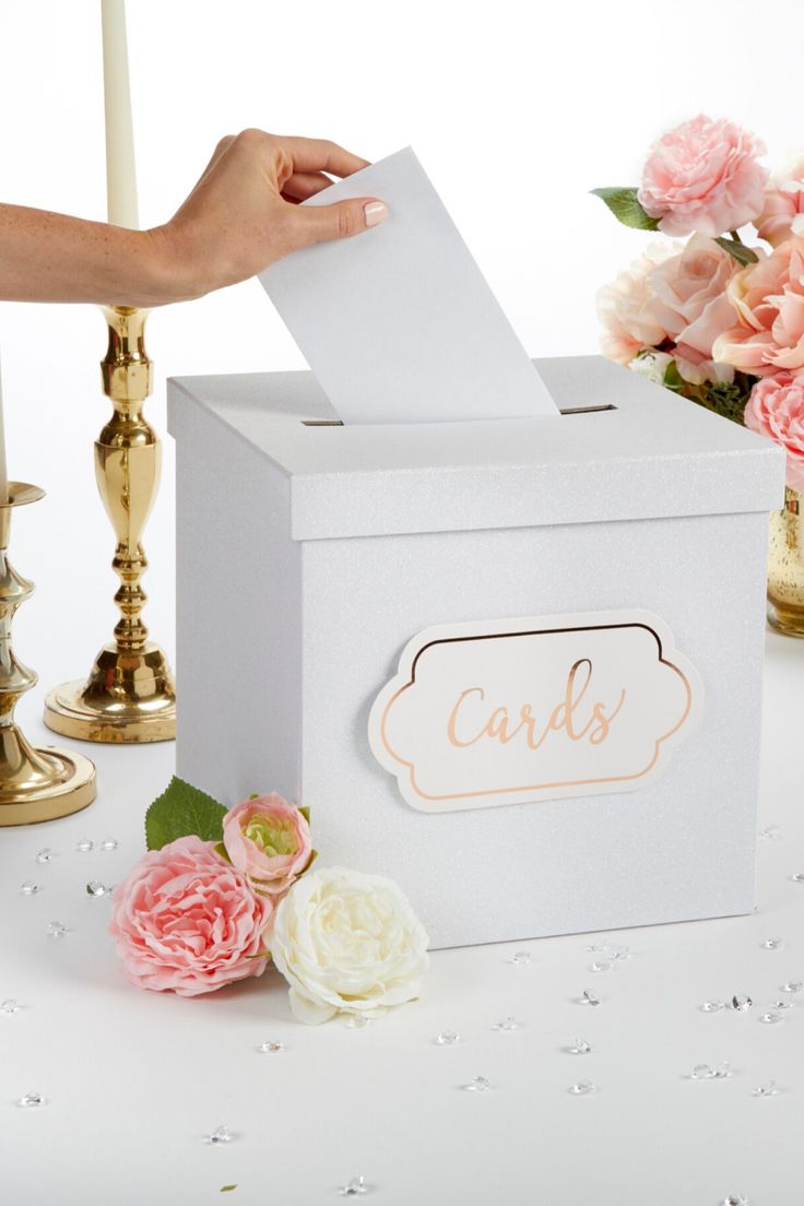 How To Close A Wedding Gift Card