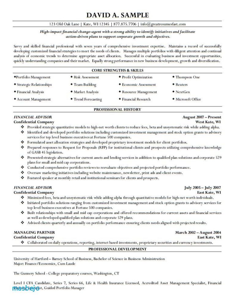 Hr Operations Specialist Resume
