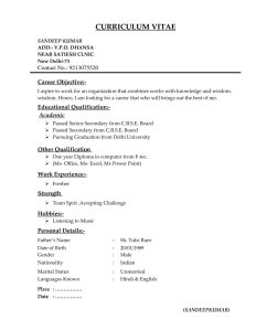 types resume for sample format type best resumes formats New resume