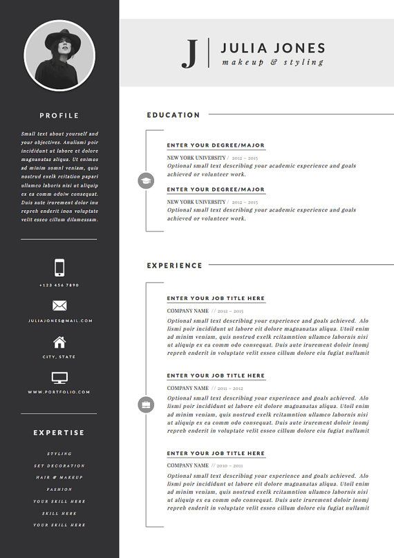Detailed Cv Template Download