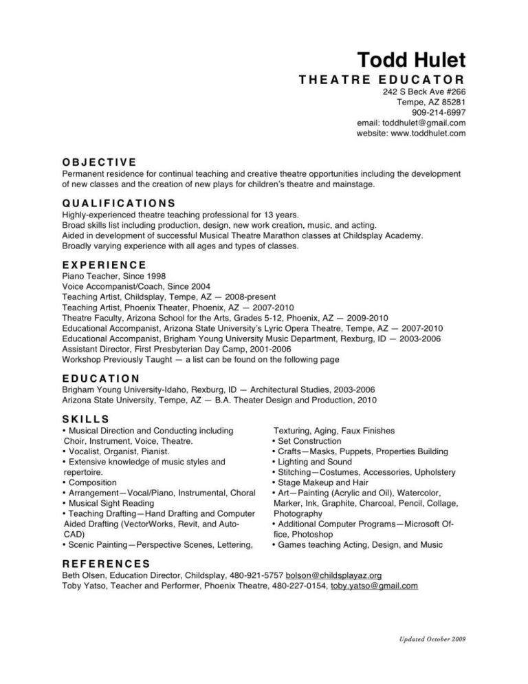 House Painter Resume Examples