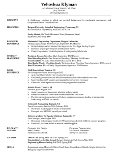 engineering student resume Google Search Student resume, Student