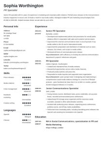uk cv personal profile template simple Resume examples, Cv examples