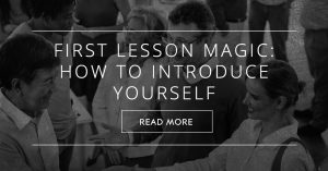 First Lesson Magic How to Introduce Yourself