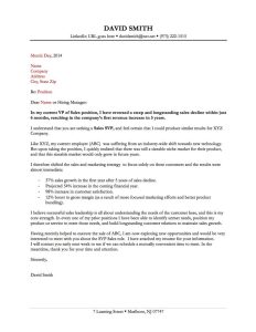 25+ Great Cover Letter Examples Cover letter example, Job cover
