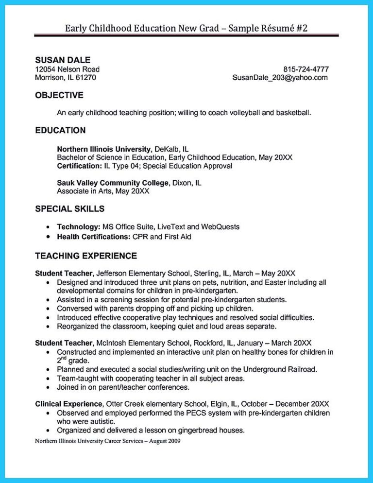 Effective Resume Objective Examples