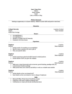 How To Make Resume For Interview How to Write a Job Resume?