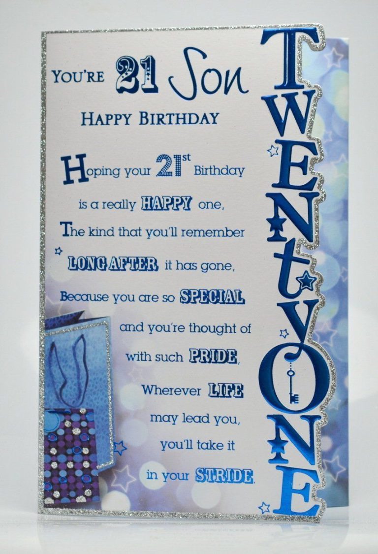 What Do You Write In A 21st Birthday Card Uk