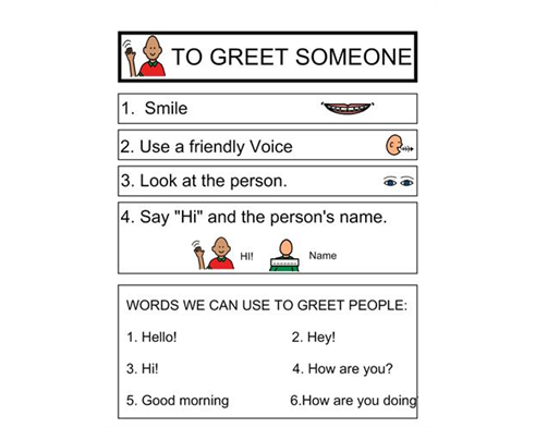 How To Greet Someone In Speech