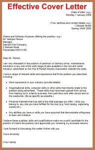 25+ Writing A Good Cover Letter . Writing A Good Cover Letter Sample Of
