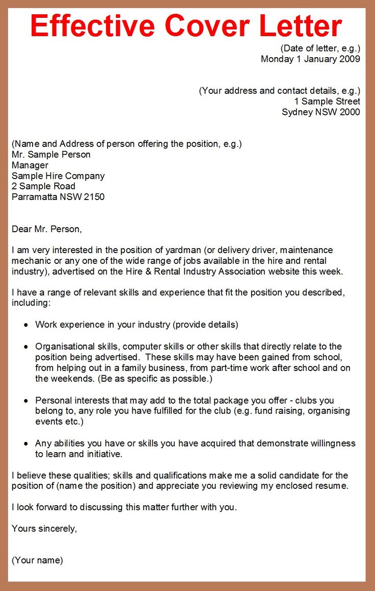 25+ Writing A Good Cover Letter . Writing A Good Cover Letter Sample Of