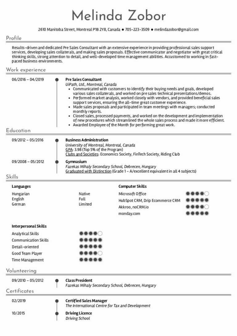 System Administrator Resume Examples 2019